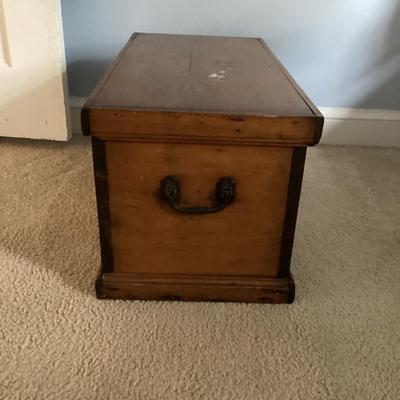 Vintage Small Pine Chest
