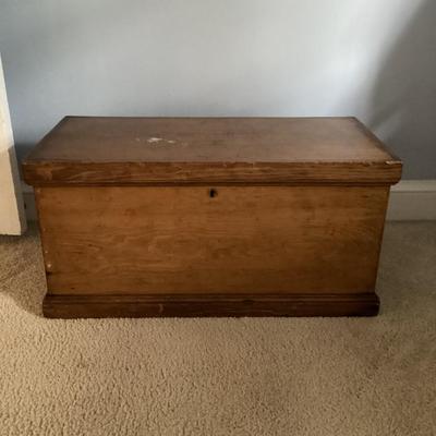Vintage Small Pine Chest