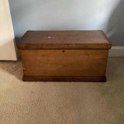 Vintage Small Pine Chest