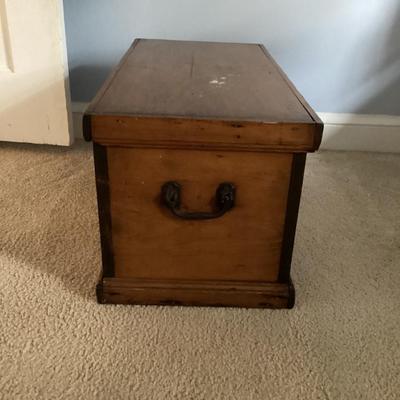 Vintage Small Pine Chest