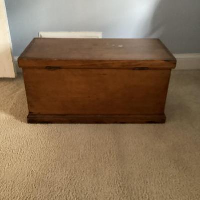Vintage Small Pine Chest