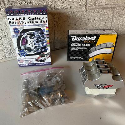 Lot of car parts and accessories