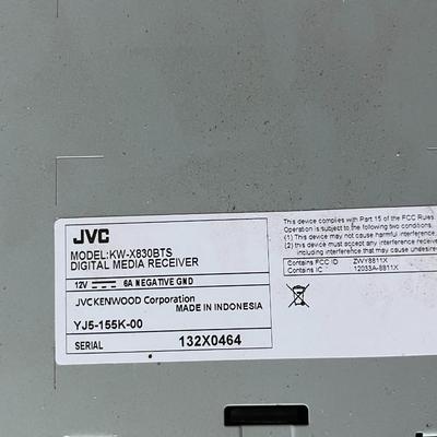 JVC KW -X830BTS Digital Car Media Receiver