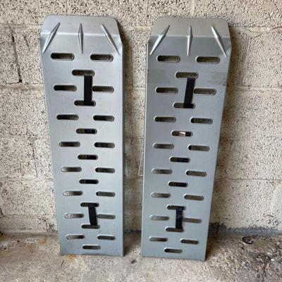 40" Steel Threshold Ramps, Pair.
