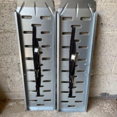 40" Steel Threshold Ramps, Pair.