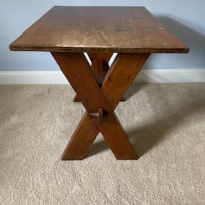 Wood Side Table