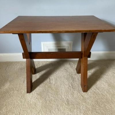 Wood Side Table