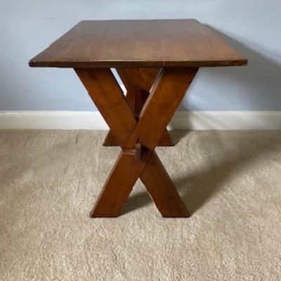 Wood Side Table