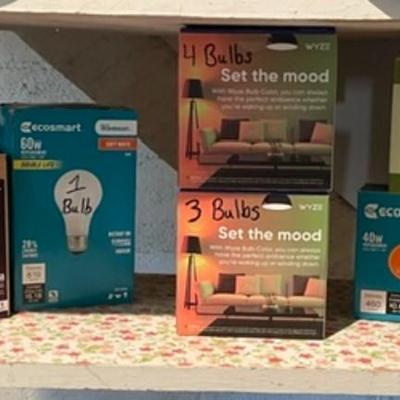 Lot of Assorted Light Bulbs