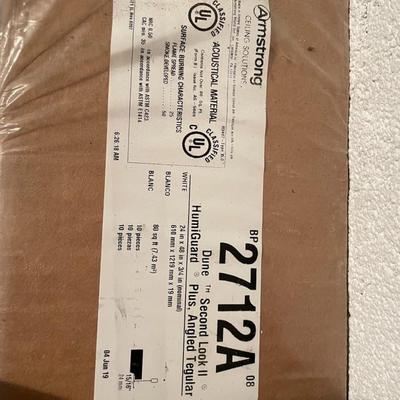 Box of Ceiling Tiles