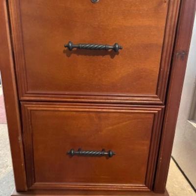 Wooden Filing Cabinet