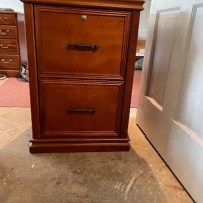 Wooden Filing Cabinet
