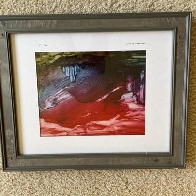 "Colorado Sunset" Signed and framed art work