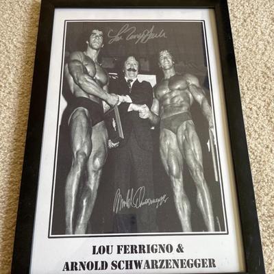 Framed and Some Autographed Pictures of Various Celebrities 