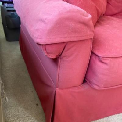 Red Love Seat