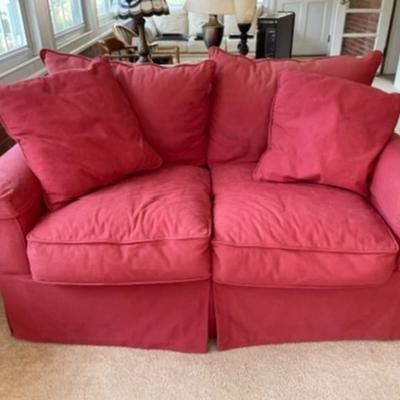 Red Love Seat