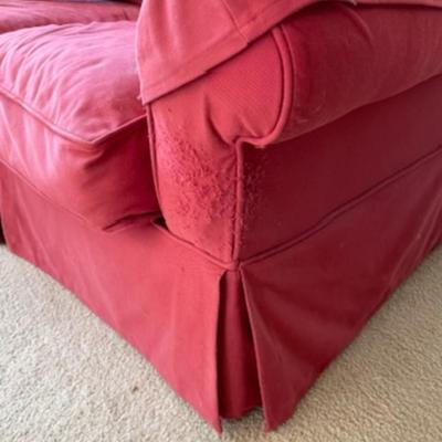 Red Love Seat