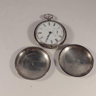 Sterling Silver Pocket Watch