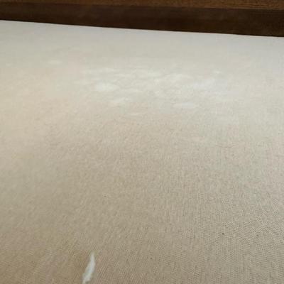 Queen Bed Frame, Mattress, Mattress Box and Blanket