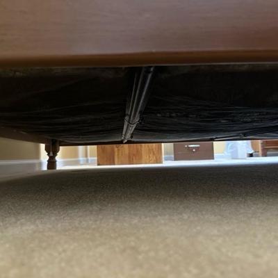 Queen Bed Frame, Mattress, Mattress Box and Blanket