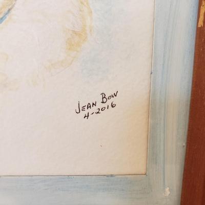 Ripp Smith and Jean Bow Dog Art "Sandy" (H-KD)