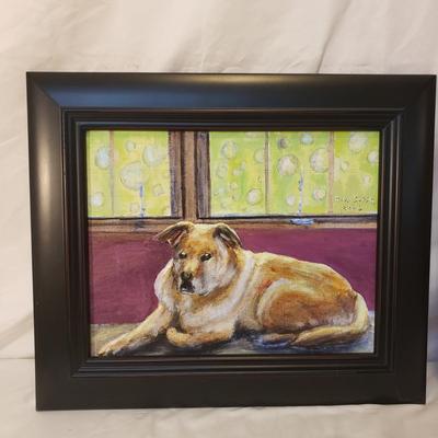 Ripp Smith and Jean Bow Dog Art "Sandy" (H-KD)
