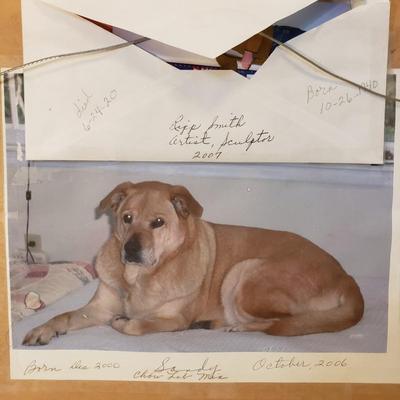 Ripp Smith and Jean Bow Dog Art "Sandy" (H-KD)