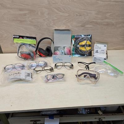 Safety Gear: Safety Goggles, Ear Protection, Respirator, & More (WS-JS)