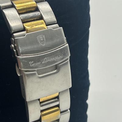 Tonino Lamborghini Two Tone Chronograph watch