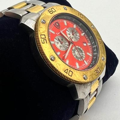 Tonino Lamborghini Two Tone Chronograph watch