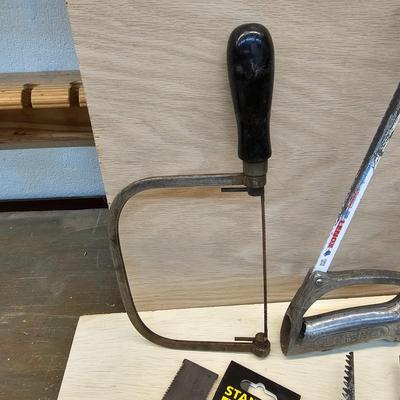 Hack Saws, Key Hole, Knives, Stones, Scrapers & More (WS-JS)