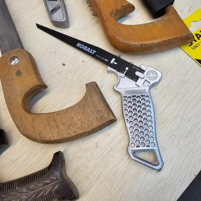 Hack Saws, Key Hole, Knives, Stones, Scrapers & More (WS-JS)