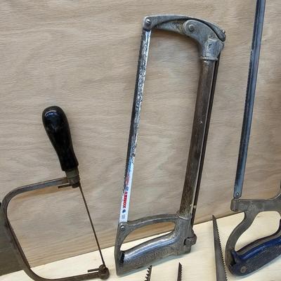 Hack Saws, Key Hole, Knives, Stones, Scrapers & More (WS-JS)