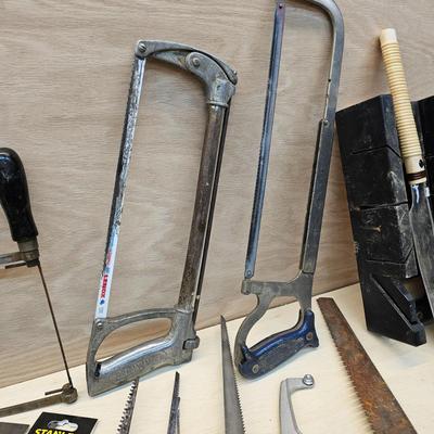 Hack Saws, Key Hole, Knives, Stones, Scrapers & More (WS-JS)