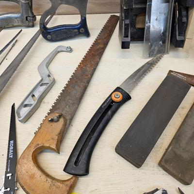 Hack Saws, Key Hole, Knives, Stones, Scrapers & More (WS-JS)