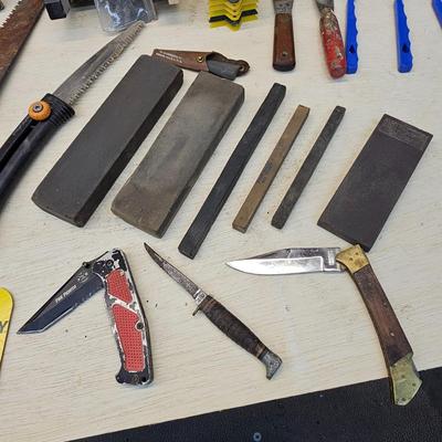 Hack Saws, Key Hole, Knives, Stones, Scrapers & More (WS-JS)