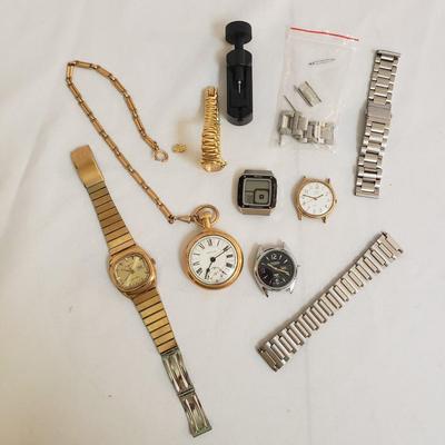 Wrist Watches, Pocket Watch and More by Hamilton, Citizen, Westclox, & More (LR-KD)