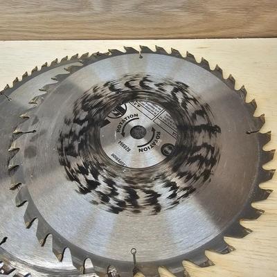 Miter and Table Saw Blades & Holder (WS-JS)