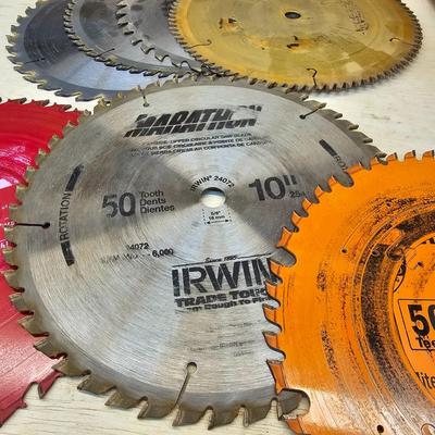 Miter and Table Saw Blades & Holder (WS-JS)