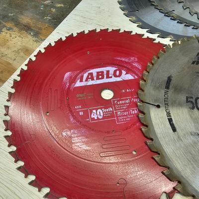 Miter and Table Saw Blades & Holder (WS-JS)