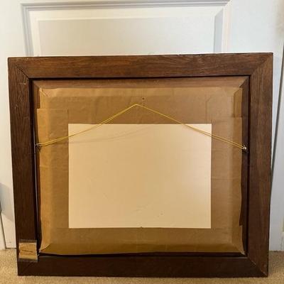 Framed Artwork of Bath United Church of Christ in Bath, Ohio