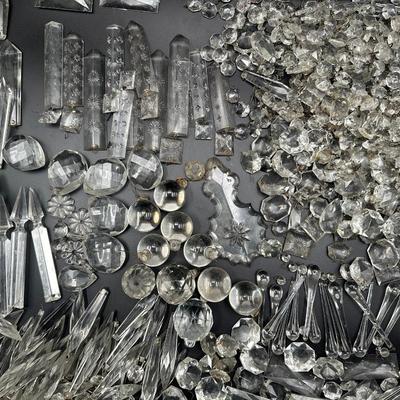 Variety of Crystal Chandelier Prisms
