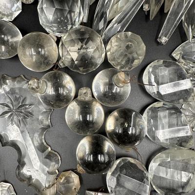 Variety of Crystal Chandelier Prisms