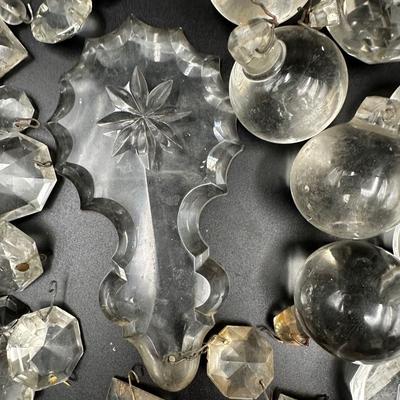 Variety of Crystal Chandelier Prisms