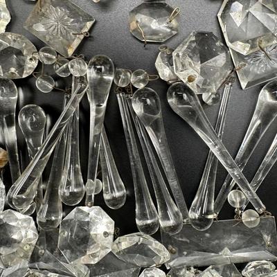Variety of Crystal Chandelier Prisms