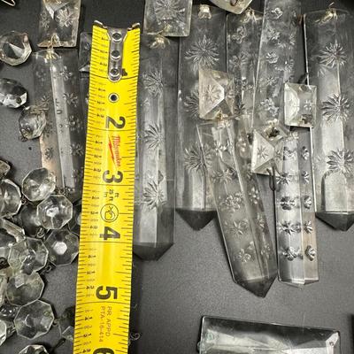 Variety of Crystal Chandelier Prisms