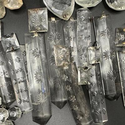 Variety of Crystal Chandelier Prisms