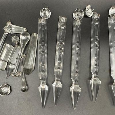 Variety of Crystal Chandelier Prisms