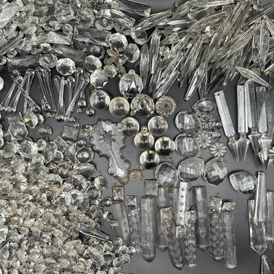 Variety of Crystal Chandelier Prisms