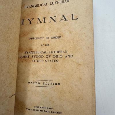 Antique Pocket Size Religious Books